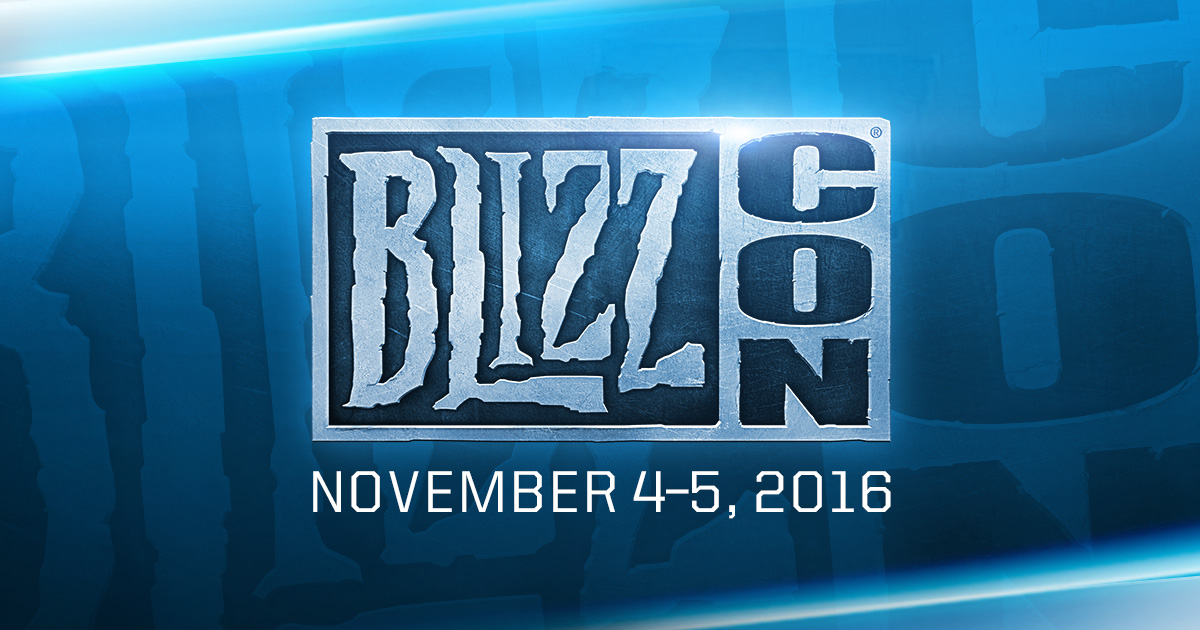 Dags för Blizzcon 2016